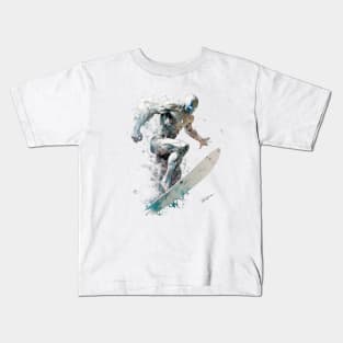 IRON SURFER Kids T-Shirt